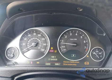 2015 BMW 328I z USA, uszkodzony, nr VIN WBA3A5G52FNS85625